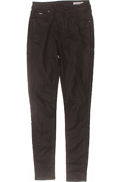 Pepe Jeans Dámské černé skinny džíny s vysokým pasem ležérní Velikost XXS | Pepe Jeans | obrázek 2