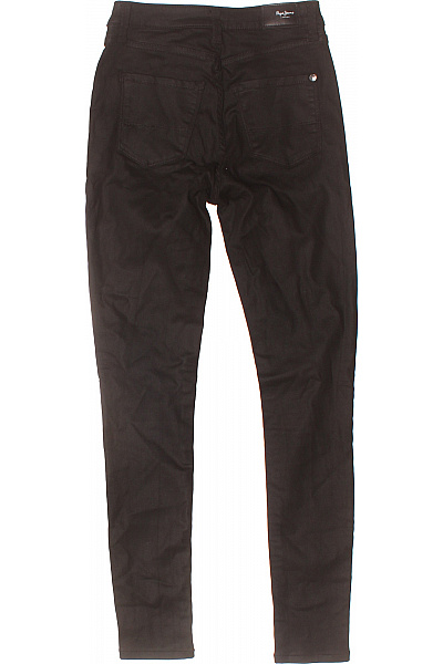 Pepe Jeans Dámské černé skinny džíny s vysokým pasem ležérní Velikost XXS | Pepe Jeans | obrázek 3