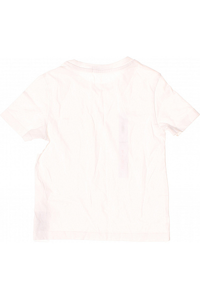 Calvin Klein Dětské tričko s krátkým rukávem bílé bavlněné Velikost 4 | Calvin Klein | obrázek 2