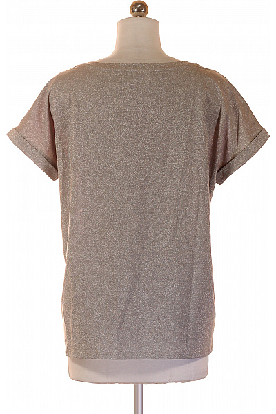 BETTY BARCLAY Dámská viskózová halenka krátký rukáv barevné vzorovaná letní volná Velikost L | BETTY BARCLAY | obrázek 3