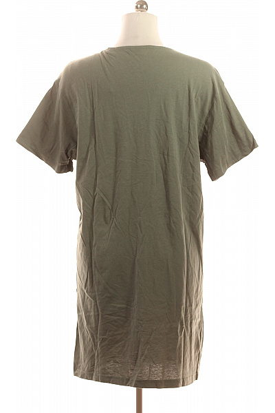 Seidensticker Dámské bavlněné tričkové šaty khaki jednoduché volné tunikové denní Vel. M | Seidensticker | obrázek 3