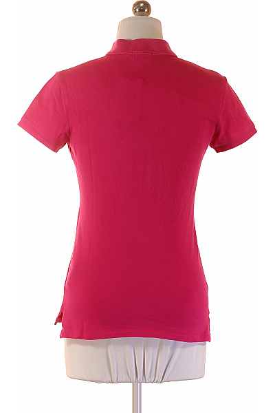 Ralph Lauren Dámské růžové polo tričko s krátkým rukávem a výšivkou Vel. S | Ralph Lauren | obrázek 2