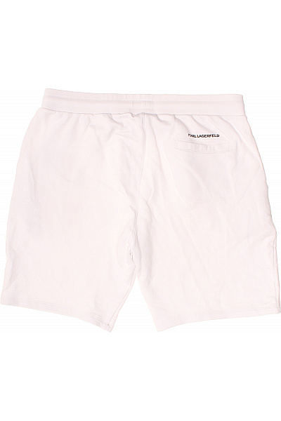 Karl Lagerfeld kraťasy bavlněné volnočasové bílé s kapsami Velikost XL | Karl Lagerfeld | obrázek 2