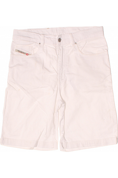 DIESEL Dívčí Bavlněné Kraťasy Bílé Velikost 168 CM