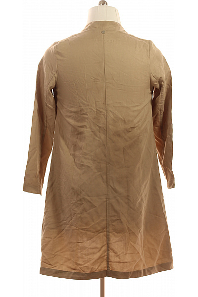 NILE Dámské šaty béžové volnočasové plátěné Velikost XS | NILE | obrázek 3