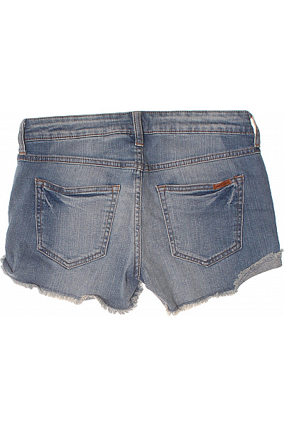 MANGO Dámské modré riflové kraťasy mini ležérní s kapsami Velikost 36 | MANGO | obrázek 3