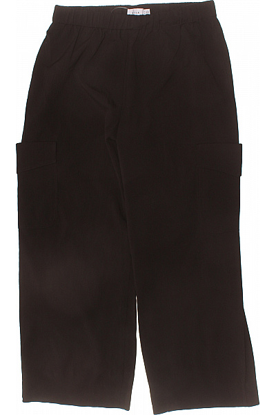 VILA Dámské cargo kalhoty volnočasové hnědé s kapsami Velikost 42 | VILA | obrázek 2