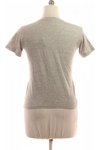 champion Dámské šedé tričko s krátkým rukávem a nápisem basic Vel. M | champion | obrázek 2