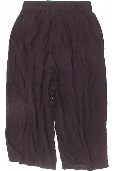 Sublevel Dámské volnočasové kalhoty široké viskózové černé Velikost L | Sublevel | obrázek 2