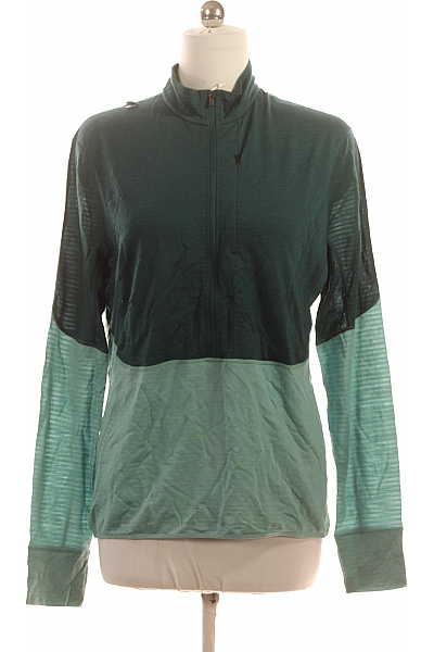Icebreaker Dámská Funkční Běžecká Bunda Lyocellová Dvoubarevná Se Zipem Velikost EU L