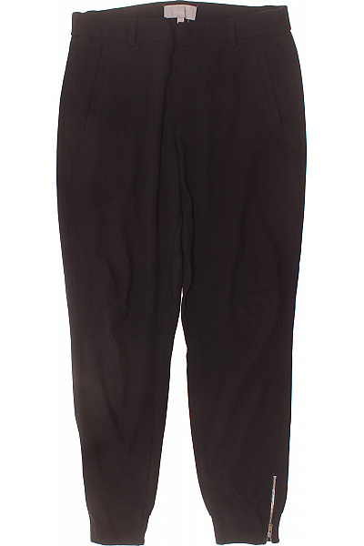 InWear Dámské černé Polyesterové Elegantní Jogger Kalhoty S Kapsami Velikost 38