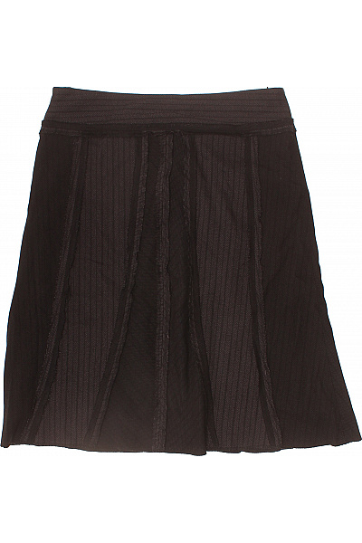 Dámská černá áčková sukně midi s pružným pasem Velikost 12R | Unimoda | obrázek 3