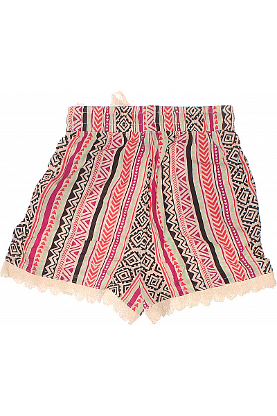 Sublevel Dámské kraťasy volnočasové pruhované s potiskem Velikost XS | Sublevel | obrázek 3