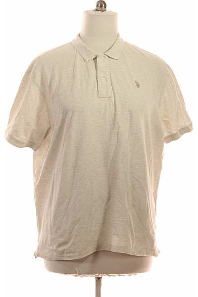 U.S.POLO ASSN. Pánské tričko s krátkým rukávem a límečkem Vel. 4XL | U.S.POLO ASSN. | obrázek 2