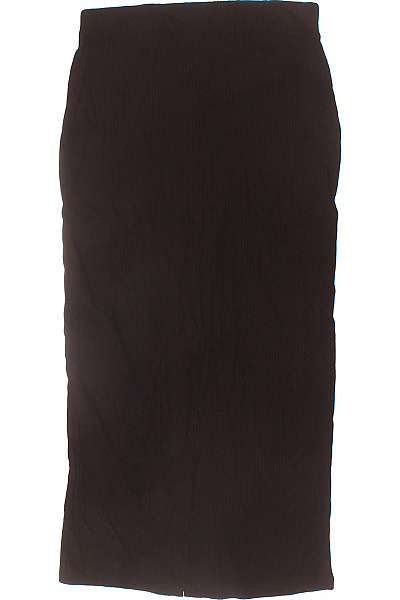 asos Dámská viskózová pouzdrová midi sukně černá jednobarevná s knoflíky Velikost 32 | asos | obrázek 2