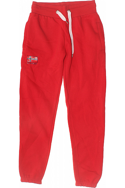 Geographical Norway Dámské Tepláky červené S Kapsami Volnočasové Velikost L