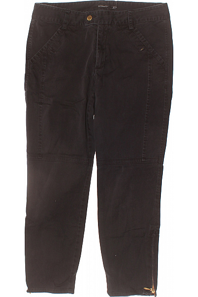 InWear Dámské bavlněné černé ležérní cargo kalhoty s kapsami nad kotníky Vel. 40 | InWear | obrázek 2