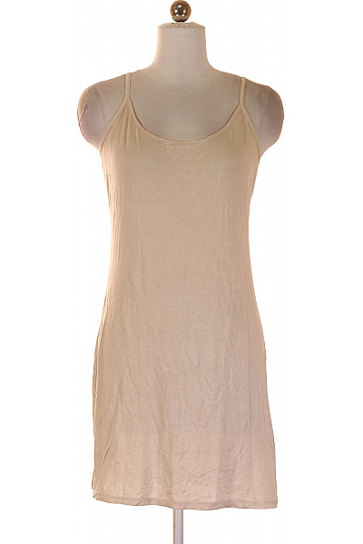 Dámská Béžová Košilka Tenká Spodní Letní Jednoduchá Velikost XS | Unimoda | obrázek 2