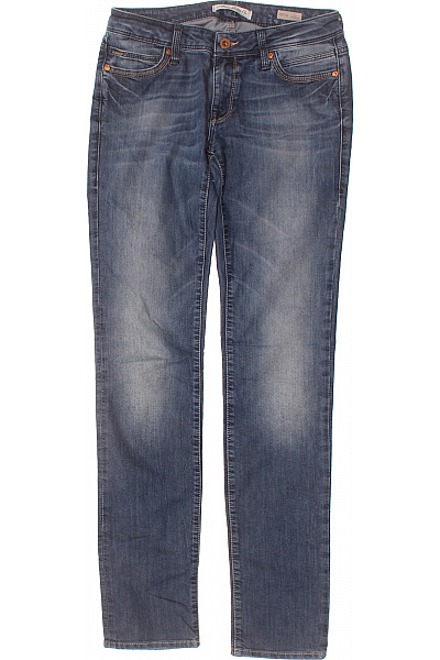 MAVI Dámské Modré Strečové Džíny Rovné Seprané Klasické Velikost 25/33