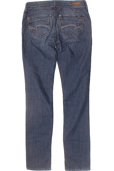 MAVI Dámské modré strečové džíny rovné seprané klasické Velikost 25/33 | MAVI | obrázek 2