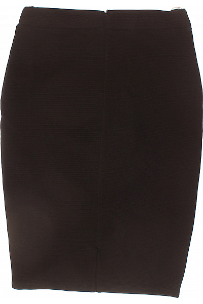 Esprit Dámská pouzdrová bavlněná tmavě hnědá sukně se zipem elegantní Velikost M | Esprit | obrázek 3