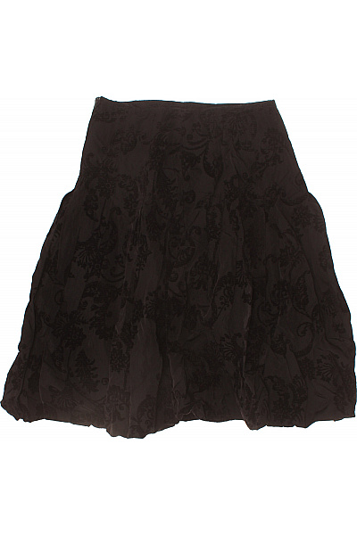 PROMISS Dámská černá polyesterová rozšířená sukně vzorovaná áčková Vel. 36 | PROMISS | obrázek 3