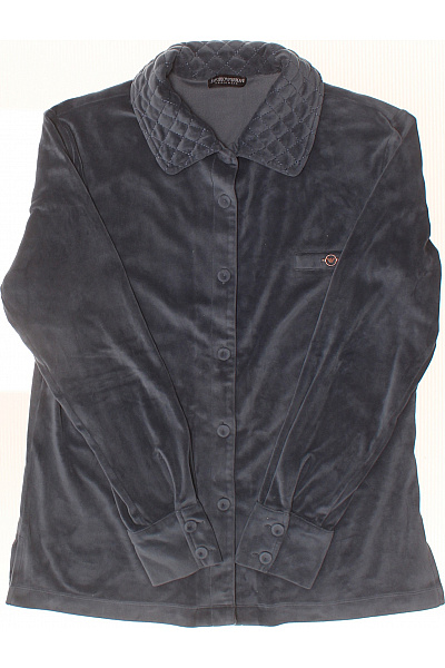 ARMANI Dámské šedé velurové pyžamo Velikost M | ARMANI | obrázek 4