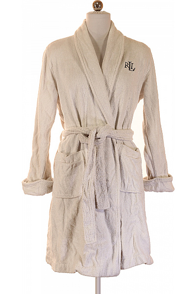 Ralph Lauren Dámský bavlněný župan béžový Velikost s | Ralph Lauren | obrázek 2