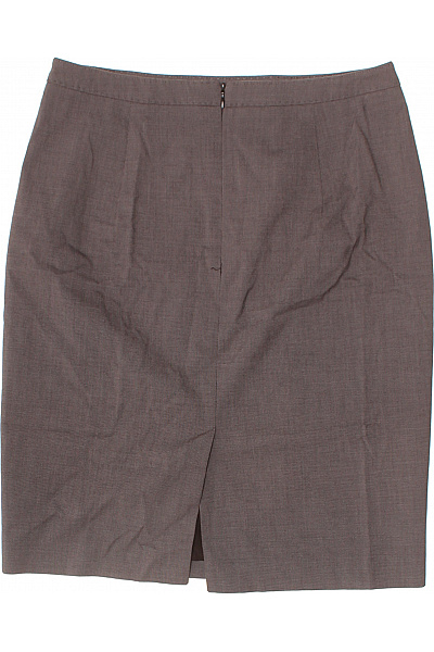 Esprit Hnědá pouzdrová business sukně ke kolenům Vel. 36 | Esprit | obrázek 3