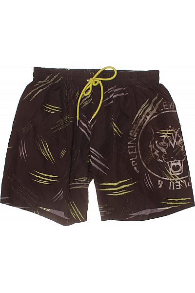 PLEIN SPORT Pánské Plavecké Kraťasy S Potiskem Vel. L