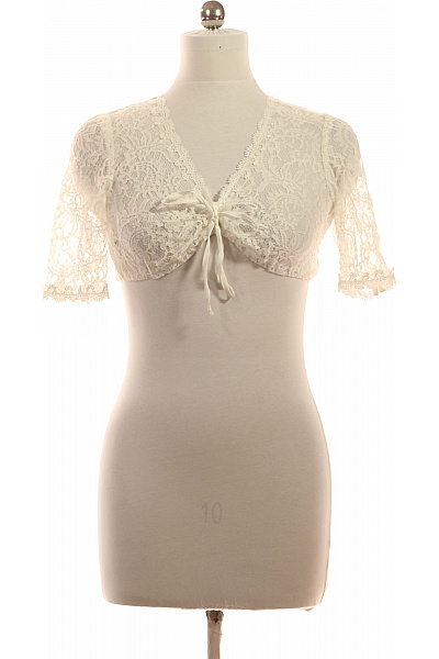 Spieth&Wensky dámská krajková halenka s krátkým rukávem bílá boho Vel. EU 36 | Spieth&Wensky | obrázek 2