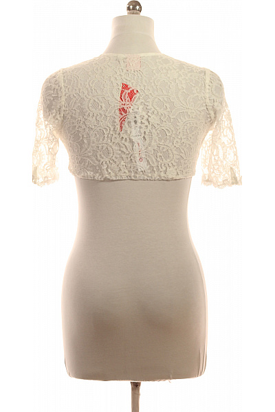 Spieth&Wensky dámská krajková halenka s krátkým rukávem bílá boho Vel. EU 36 | Spieth&Wensky | obrázek 3