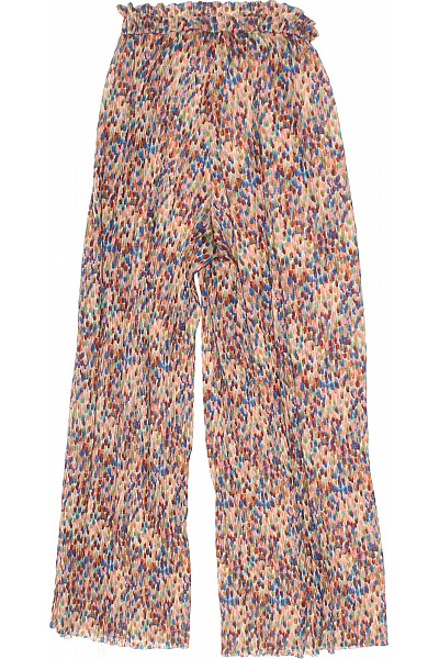 RICH&ROYAL Dámské široké kalhoty volnočasové barevné s potiskem polyesterové Velikost XS | RICH&ROYAL | obrázek 2