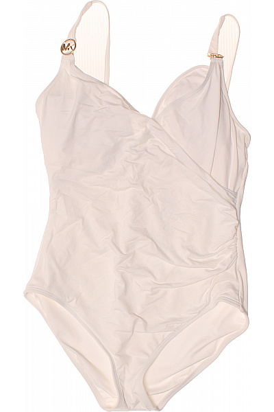 MICHAEL KORS jednodílné plavky asymetrické žebrované moderní Velikost 12 | MICHAEL KORS | obrázek 2