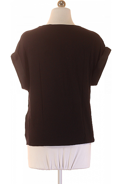 ONLY Dámské tričko černé krátký rukáv jednobarevné basic Vel. xs | ONLY | obrázek 2