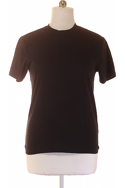 Hollister Pánské Tričko S Krátkým Rukávem černé Bavlněné Basic Velikost EU M