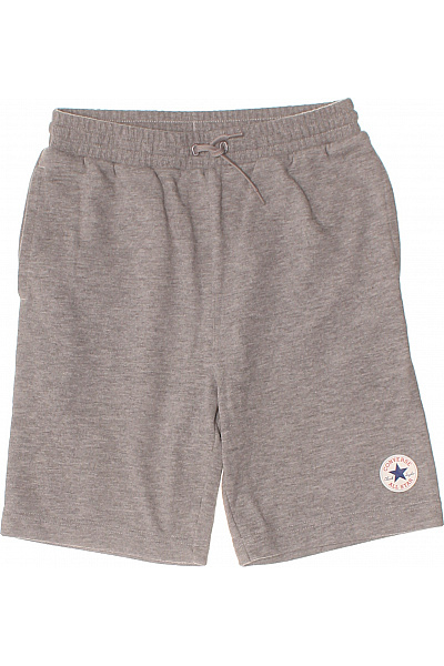 CONVERSE Dívčí bavlněné kraťasy šedé Velikost 132-147 | CONVERSE | obrázek 2