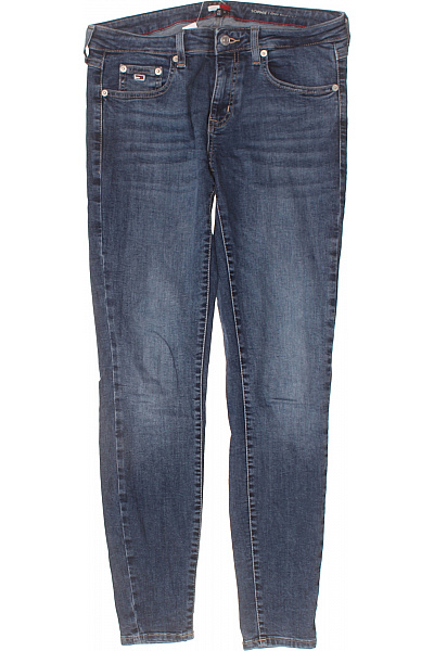 TOMMY HILFIGER Dámské Džíny úzké Modré Strečové Velikost EU 29/32