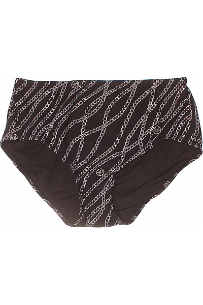 MICHAEL KORS Dámské plavkové kalhotky černé řetízkový vzor Vel. M | MICHAEL KORS | obrázek 2