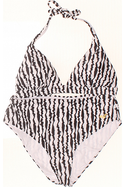 Arena Jednodílné Plavky Za Krk Tygrové černo-bílé Vel. 36
