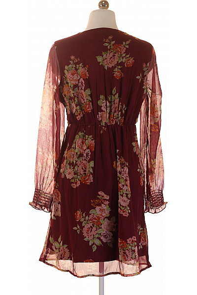 VERO MODA dámské šaty zavinovací květované s dlouhým rukávem Vel. s | VERO MODA | obrázek 2