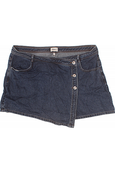 ONLY dámské džínové kraťasy mini s kapsami modré Vel. xxl | ONLY | obrázek 2