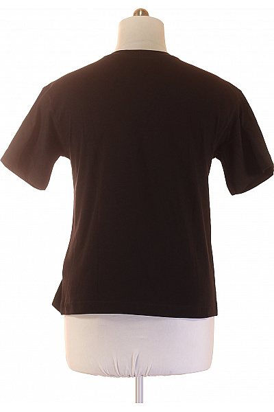 PULL&BEAR Pánské tričko s krátkým rukávem bavlněné jednobarevné basic černé Velikost S | PULL&BEAR | obrázek 3