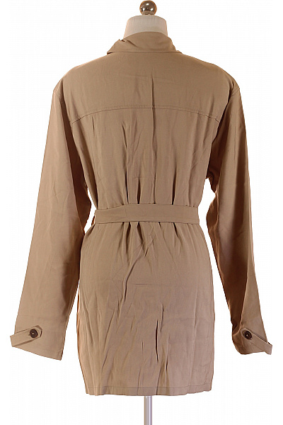 Dorothy Perkins Dámský béžový košilový kabát s páskem elegantní jarní Velikost EU 2 | Dorothy Perkins | obrázek 2