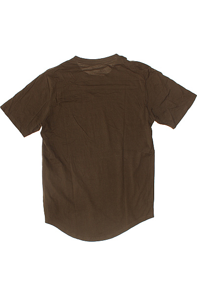 JACK & JONES Pánské hnědé tričko s krátkým rukávem basic Velikost L | JACK & JONES | obrázek 3