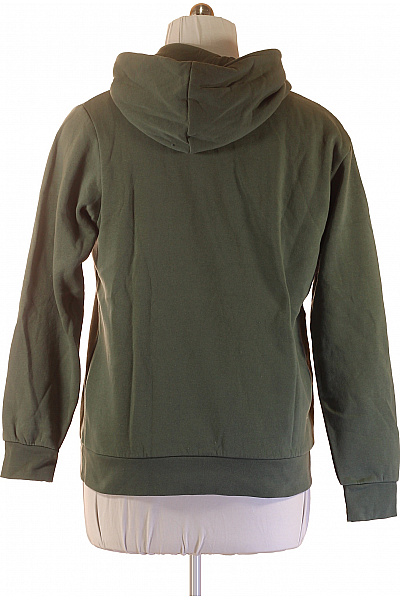 JACK & JONES pánská mikina s kapucí zelená jednobarevná streetwear přes hlavu Velikost L | JACK & JONES | obrázek 3