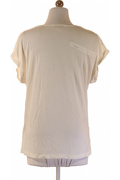 Dámské tričko s krátkým rukávem a potiskem melounu s flitry Vel. 34 | Unimoda | obrázek 2