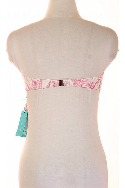 dámské plavky podprsenka květinové růžové bez ramínek Vel. 42 | Unimoda | obrázek 3