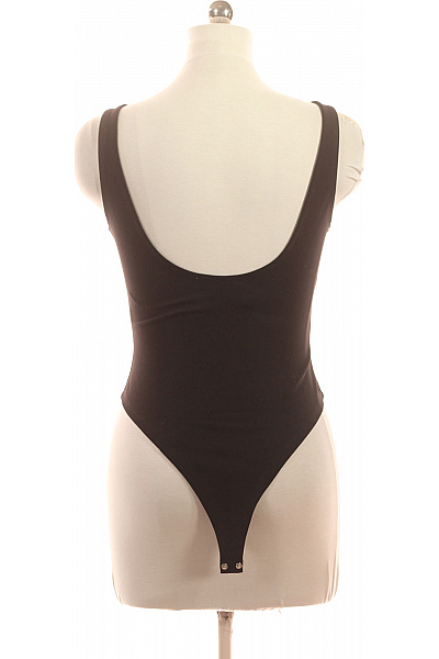 dámské tričko bez rukávů hnědé jednobarevné basic Vel. 38 | Unimoda | obrázek 2