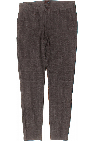 ONLY & SONS Pánské kostkované kalhoty volnočasové dlouhé šedé Vel. EU W31/L34 | ONLY & SONS | obrázek 2